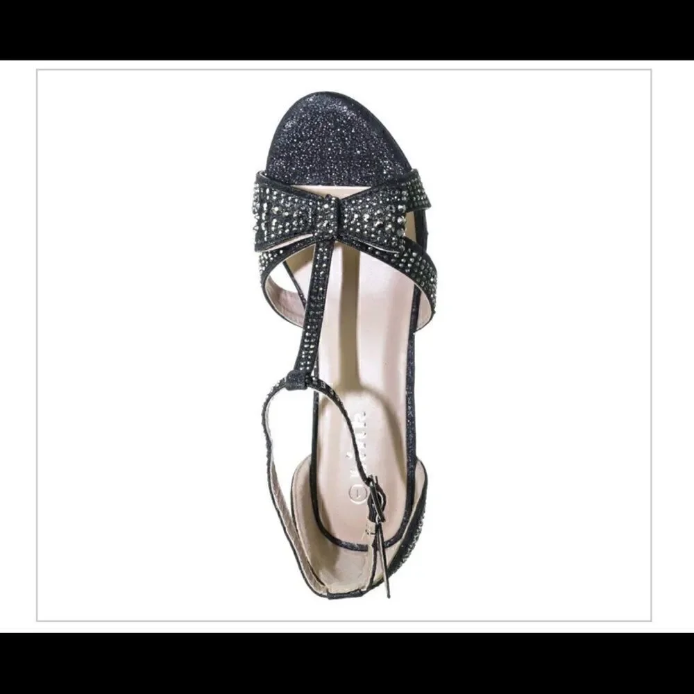 💥Forever Link fantastic Girls Rhinestone Sandals